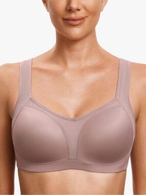 SYROKAN Women's High Impact Underwire Sports Bra size 36G